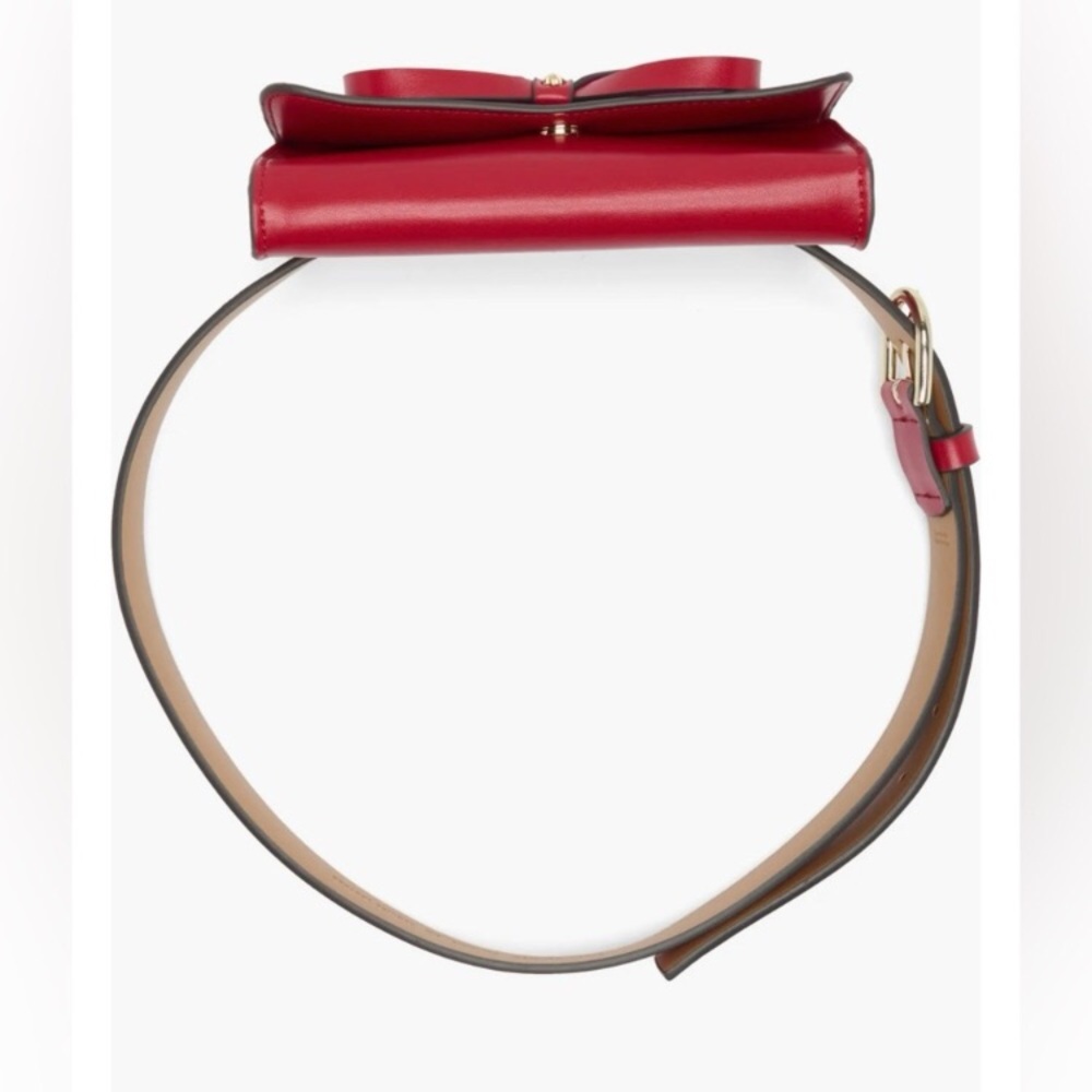 Kate Spade | Red Hot Leather Belt Bag - Picture 15 of 16